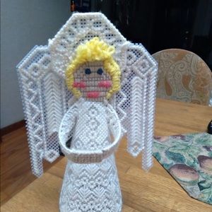 Vintage treetop angel